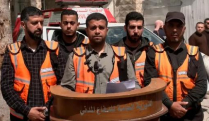 الدفاع المدني بغزة يناشد لدعمه لانتشال 8 آلاف جثمان