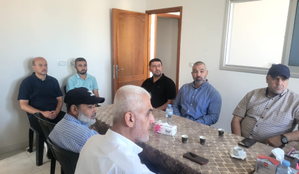 تيار الإصلاح الديمقراطي في المحافظة الوسطى  يبحث مع لجان المقاومة الشعبية تداعيات تأجيل الانتخابات التشريعية