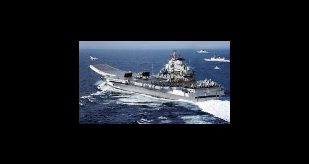 مناورات عسكرية بحرية في الصين