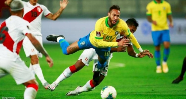 نيمار تعرض للعنف في معظم لمساته أثناء اللقاء سجل نيمار ثلاثية (هاتريك) قاد به 
