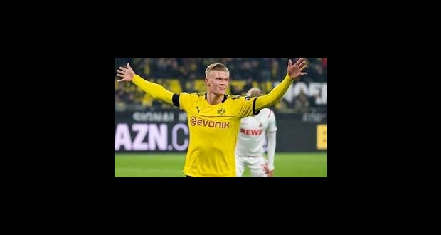 هالاند نجم بروسيا دورتموند