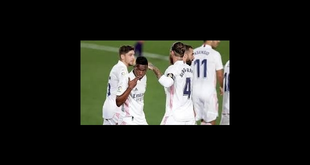 لاعبي من فريق ريال مدريد