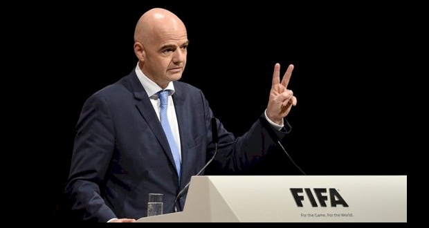 رئيس الفيفا إنفانتينو 