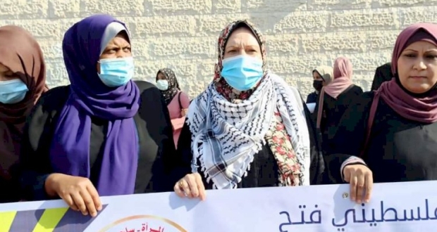 سميرة دحلان امين سر مجلس المرأة في ساحة غزة