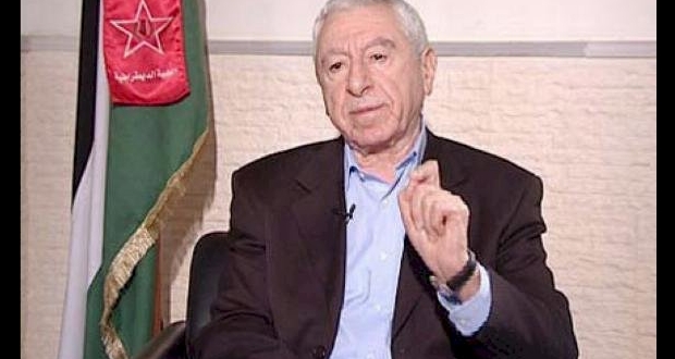 نايف حواتمة الأمين العام للجبهة الديمقراطية لتحرير فلسطين