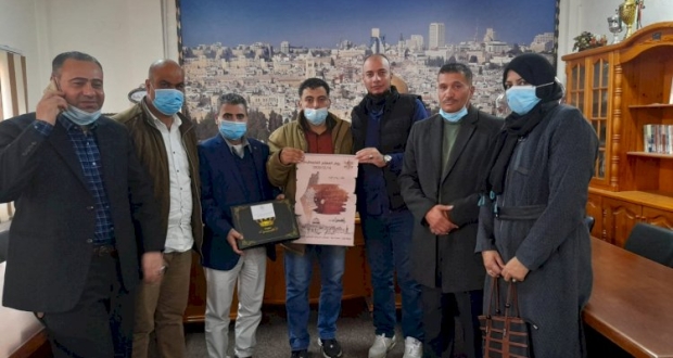 المكتب الحركي المركزي والفرعي للمعلمين بمحافظة غزة يزور مديرية التربية والتعليم غرب غزة