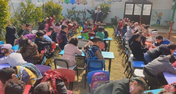 بالصور:حركة فتح بمحافظة الشمال تنفذ يوم مفتوح للأطفال في روضة بستان الطفولة في قاطع الشهيد صلاح خلف بمحافظة الشمال 