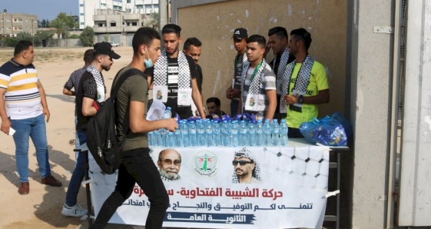 استقبال الشبيبة الفتحاوية لطلبة الثانوية العامة