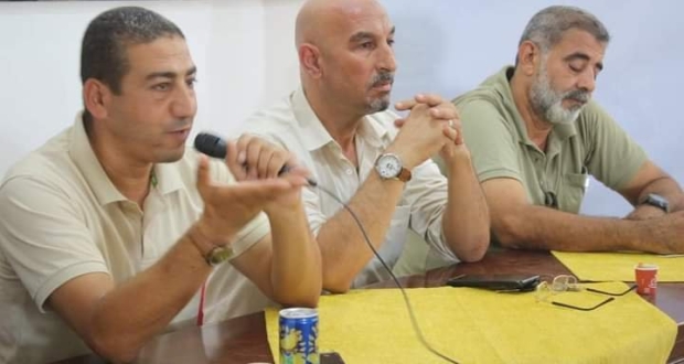 غزة:بحضور محافظ غزة أحياء ذكرى رحيل محمود درويش