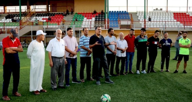 رفح:زارت حركة فتح في ساحة غزة، فريق نادي خدمات رفح الرياضي