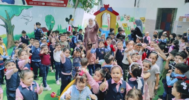 لجنة رياض الأطفال في مجلس المرأة تواصل أنشطتها الترفيهية وزياراتها الميدانية لرياض الأطفال  بمحافظة الشمال