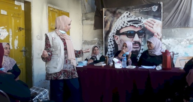 مجلس المرأة  محافظة غزة ينظم لقاءً توعوياً بعنوان "أهمية لقاح كورونا"