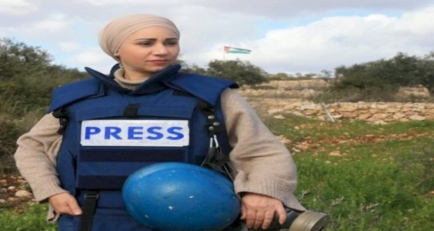 رجاء جبر مراسلة قناة الكوفية 