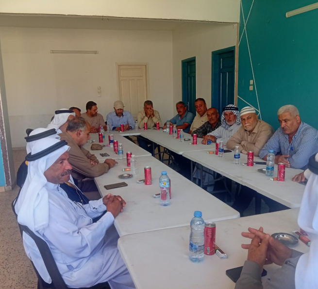تيار الإصلاح الديمقراطي في محافظة الشمال يستقبل لجنة السلم الأهلي والمخاتير لبحث سبل خدمة أبناء شعبنا الفلسطيني